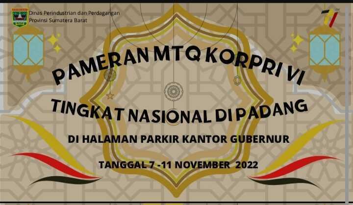 Pameran MTQ Korpri VI Tingkat Nasional 2022 Jadi Penggerak Ekonomi Kreatif