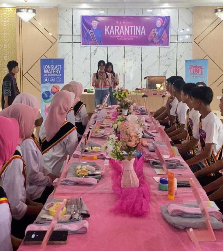 Finalis Duta GenRe Pariaman 2025 Dapat Pembekalan Grooming dari Emina Glow GirlPariaman, 13 Mei 2025