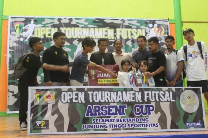Perdana Subdenpom 1/4-4 Pasaman gelar turnamen Futsal Arsen Cup tingkat 2 Kabupaten