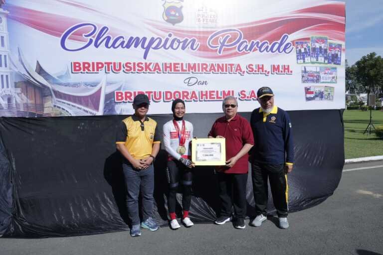 DPRD Sumbar Apresiasi Dua Polwan Peraih Emas di Ajang Internasional