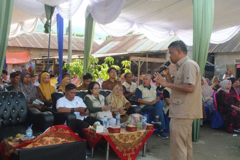 Serap aspirasi rakyat , Khairuddin Simanjuntak reses di Suka damai