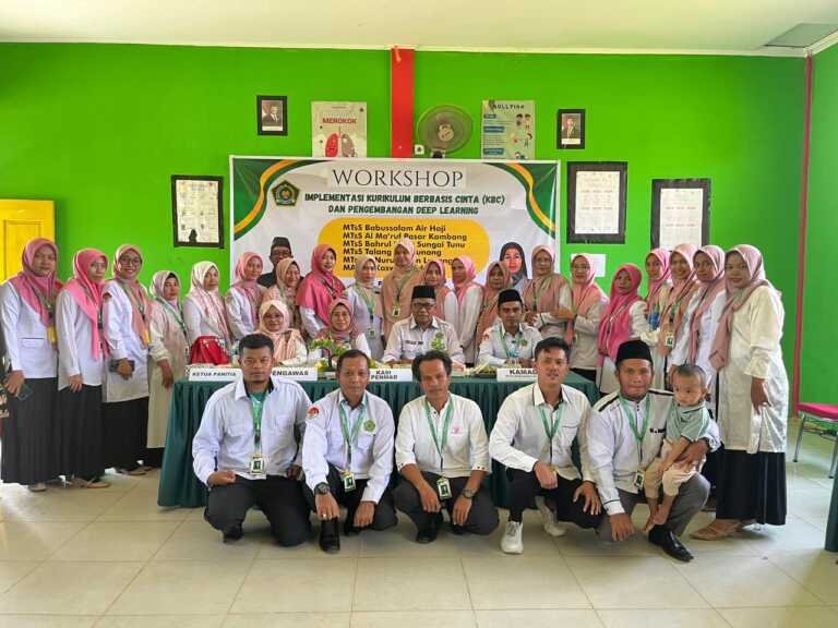 Madrasah Swasta Pesisir Selaran Gelar Workshop Implementasi Kurikulum Berbasis Cinta dan Pengembangan Deeplearning