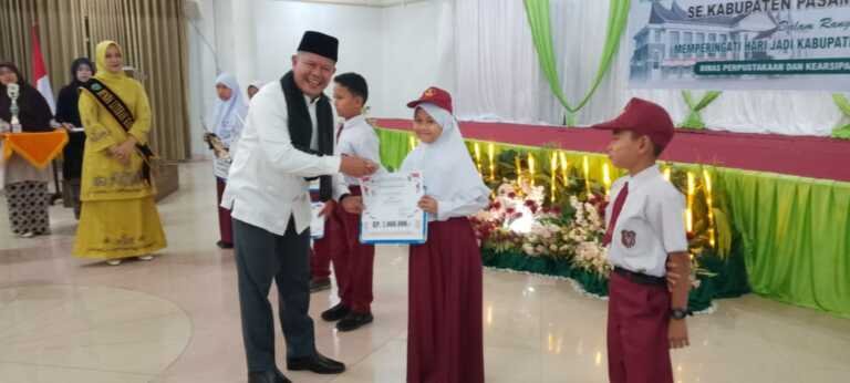 Momen hari jadi Kabupaten Pasaman, Bupati Welly Suheri Buka Akreditasi Perpustakaan se Kabupaten Pasaman