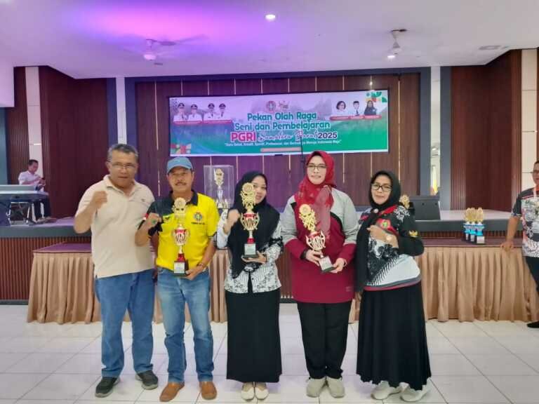 Raih prestasi gemilang di ajang Pekan Olah raga Sumbar , PGRI optimis tahun depan lebih baik