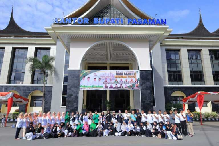 Senam Masal ASN , Awali peringatan hari jadi DWP Kabupaten Pasaman