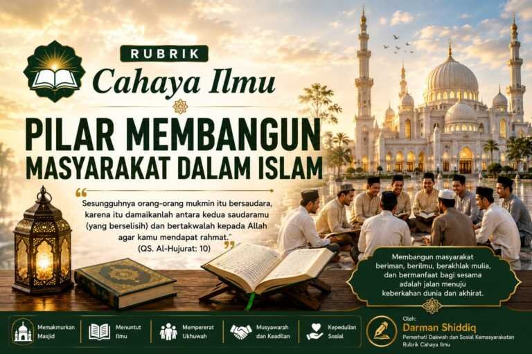 Pilar Membangun Masyarakat Islami Menurut Al-Qur’an