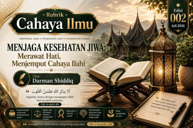 Menjaga Kesehatan Jiwa: Merawat Hati, Menjemput Cahaya Ilahi
