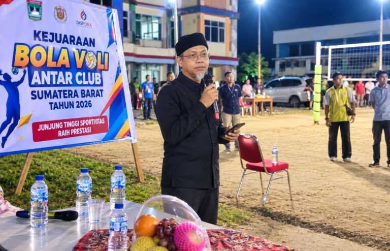 KAN Pauh IX Apresiasi Kejuaraan Bola Voli Antar Club Sumbar, Anak Nagari Jadi Pelopor dan Sponsor Utama
