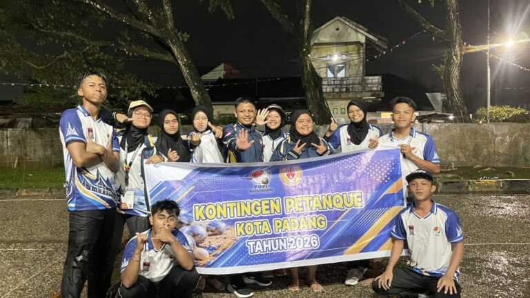 Petanque Kota Padang Sabet 2 Emas, 2 Perak dan 3 Perunggu di Porprov XVI 2026